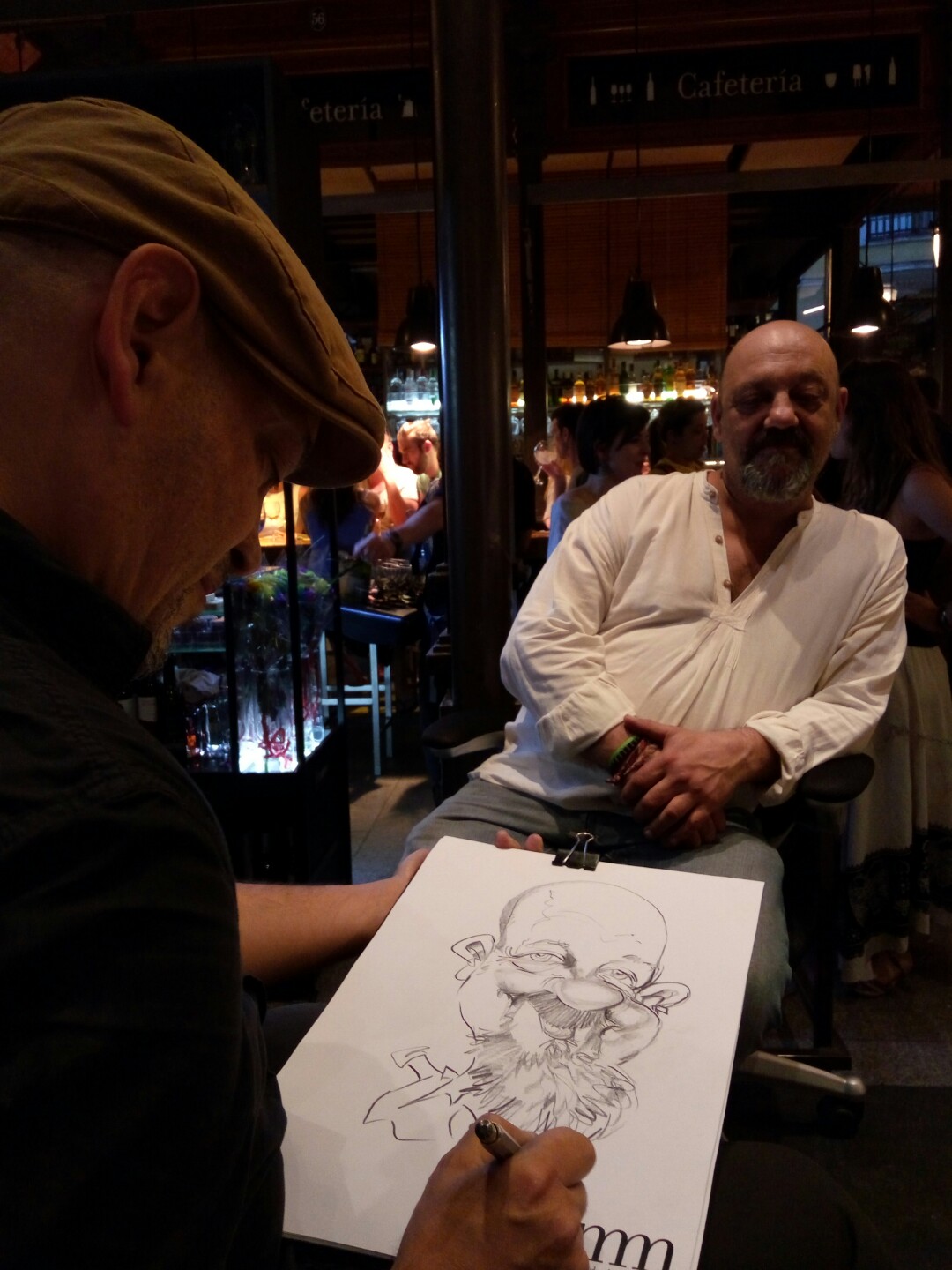 Caricaturas en directo — Karikato
